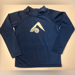 KANU SURF BOYS' PLATINUM LONG SLEEVE RASH GUARD, SIZE 2T
